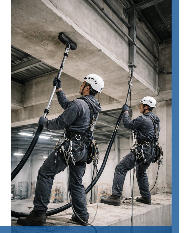 Обеспыливание потолочных конструкций в Люберцах от 263 р. |ВЫСОТНИК-Люб