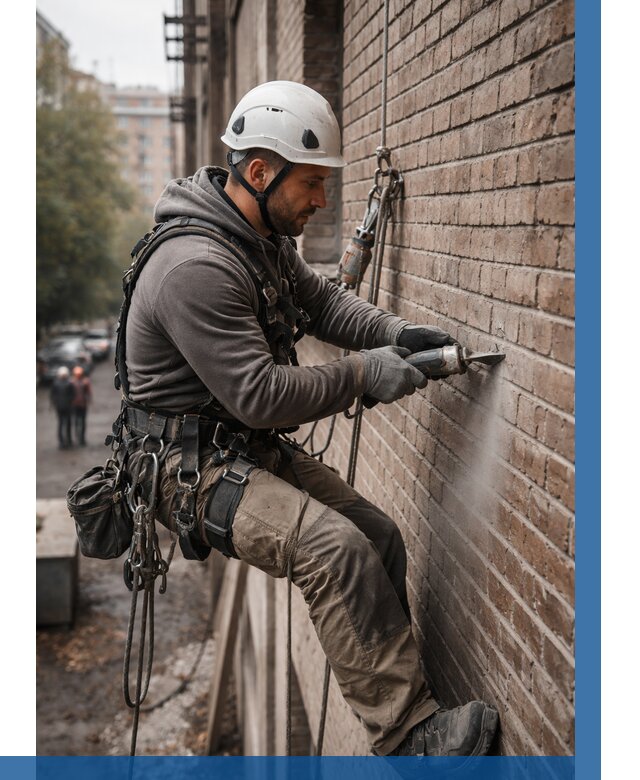 Расшивка кирпичных швов в Люберцах от 631 р. | ВЫСОТНИК-Люб