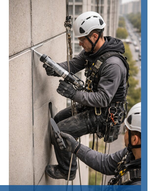 Первичная герметизация швов в Люберцах от 631 р. | ВЫСОТНИК-Люб