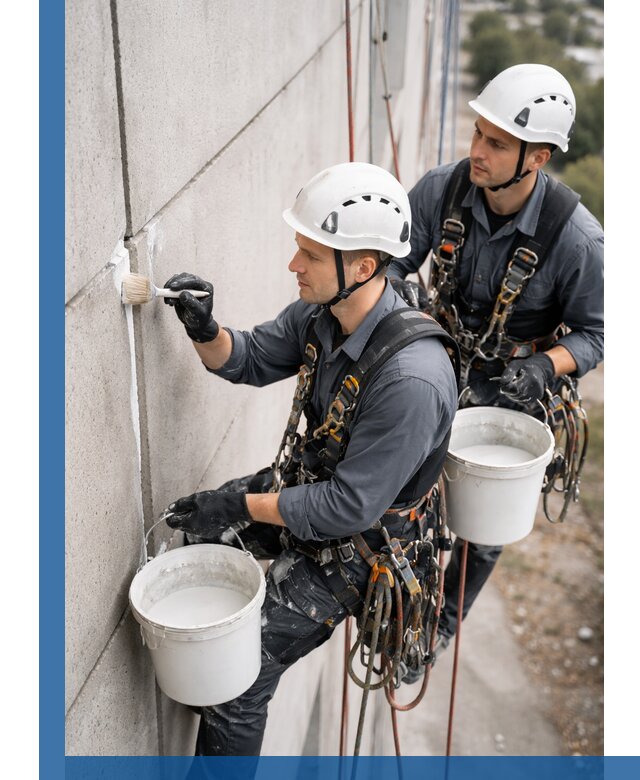 Противогрибковая обработка швов в Люберцах для фасадов и кровель