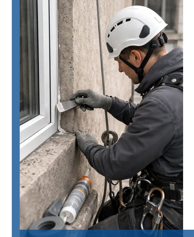 Герметизация монтажных швов окон в Люберцах с гарантией качества