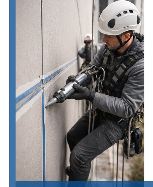 Герметизация стыков фасадных панелей в Люберцах качественно и быстро