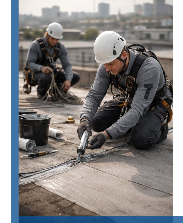 Аварийное и капитальное устранение протечек кровли в Люберцах