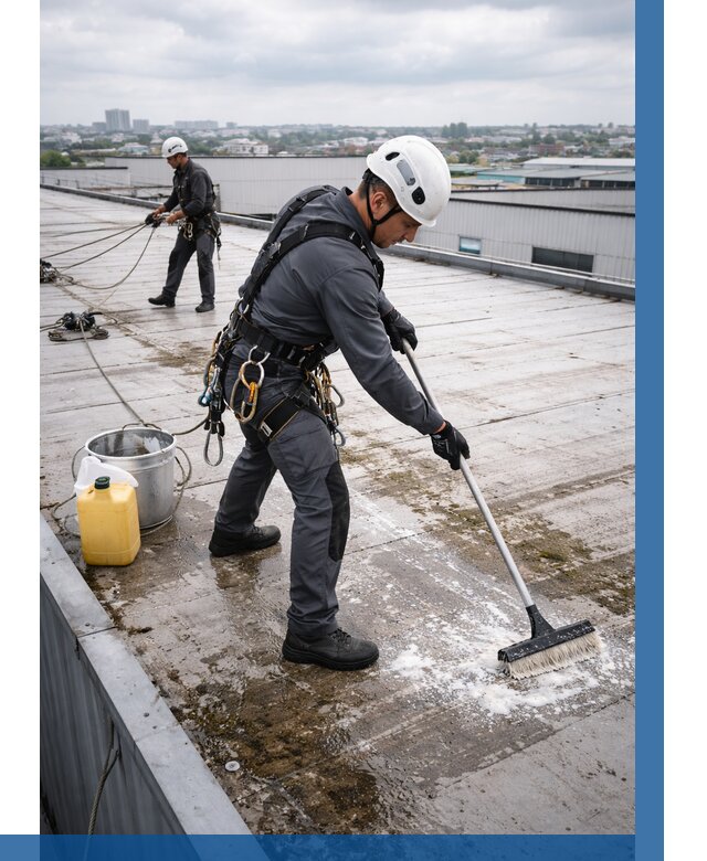 Очистка крыши по графику в Люберцах от 7891 р. | ВЫСОТНИК-Люб