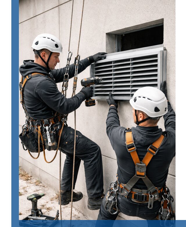 Монтаж вентиляционных решеток в Люберцах профессиональный сервис