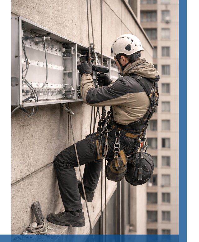 Ремонт вывески на высоте в Люберцах от 4734 р. | ВЫСОТНИК-Люб