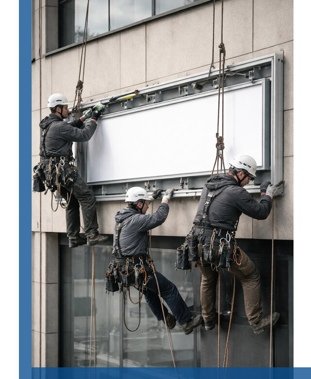 Профессиональный монтаж светового короба под ключ в Люберцах