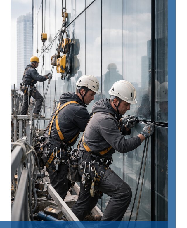 Структурное остекление фасадов в Люберцах от 9995 р. | ВЫСОТНИК-Люб