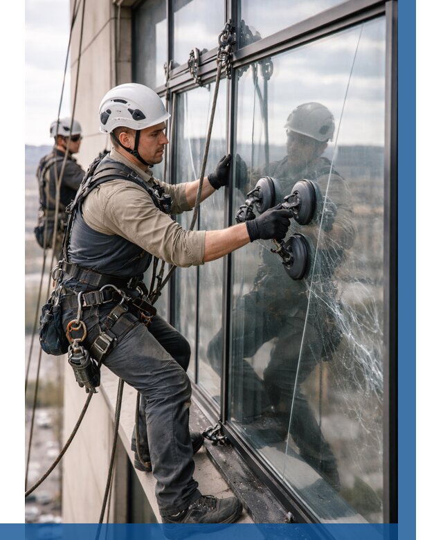 Замена стекла в витраже в Люберцах под ключ от 8943 р. | ВЫСОТНИК-Люб