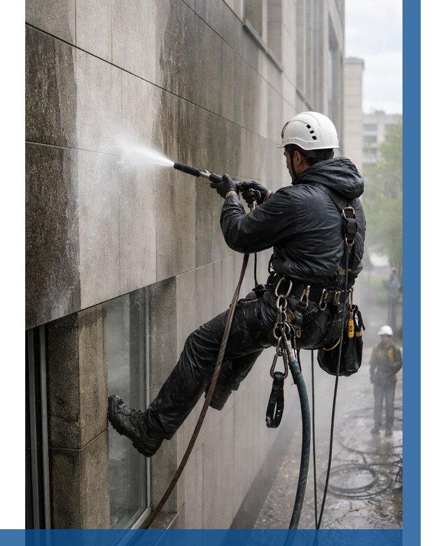 Гидроструйная очистка поверхностей в Люберцах от 894 р. | ВЫСОТНИК-Люб