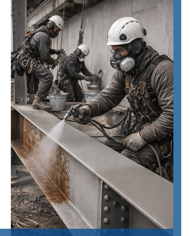 Антикоррозионная покраска металла в Люберцах от 736 р. | ВЫСОТНИК-Люб