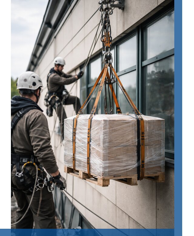 Подъем груза на высоту в Люберцах от 3156 р. | ВЫСОТНИК-Люб