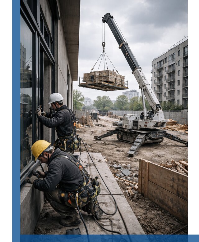 Аренда крана Пионер в Люберцах для строительных работ