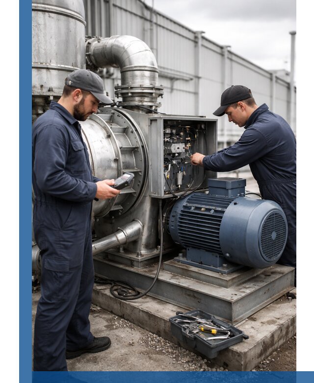 Техническое обслуживание промышленного оборудования в Люберцах