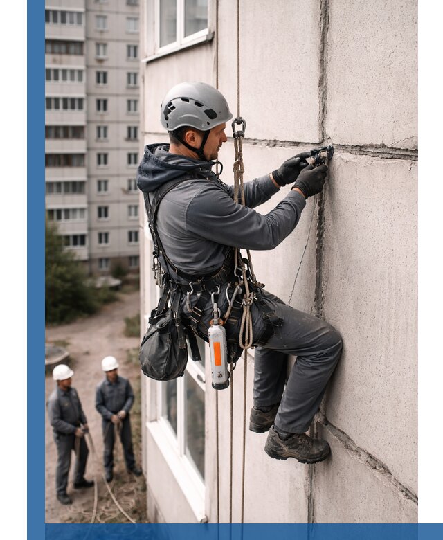 Обследование межпанельных швов и герметизация в Люберцах
